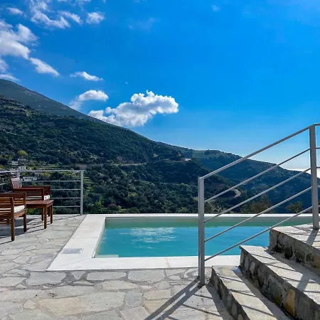 Kampos View - Quiet House At The End Of The Road, Private Pool Kámbos